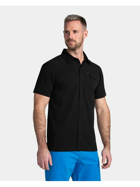 Kilpi Muška outdoor košulja Kilpi BOMBAY-M Crna