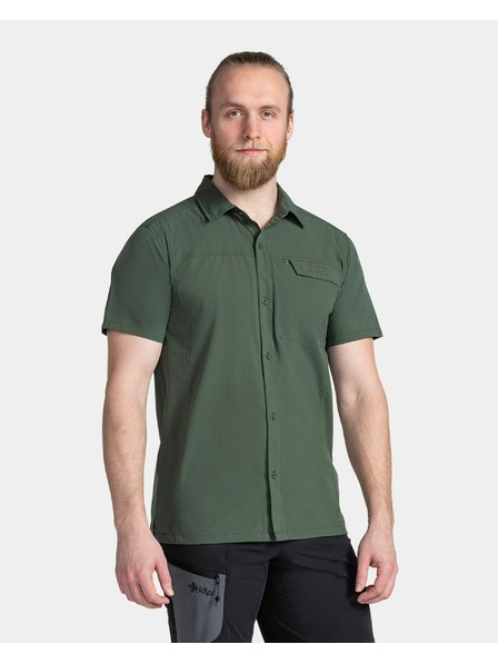 Kilpi Muška outdoor košulja Kilpi BOMBAY-M Tamno zelena