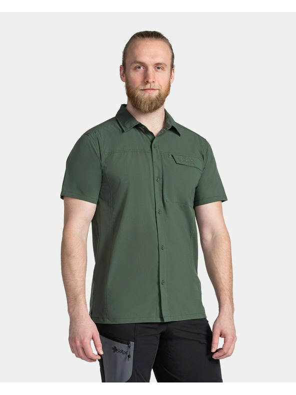 Kilpi Muška outdoor košulja Kilpi BOMBAY-M Tamno zelena