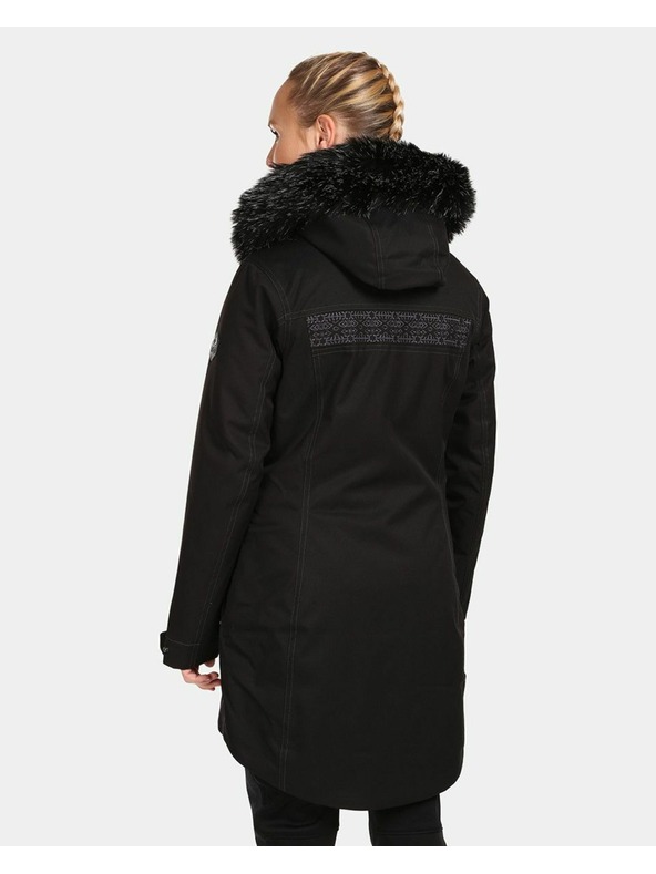 Kilpi Ženski zimski kaput Kilpi PERU-W Black