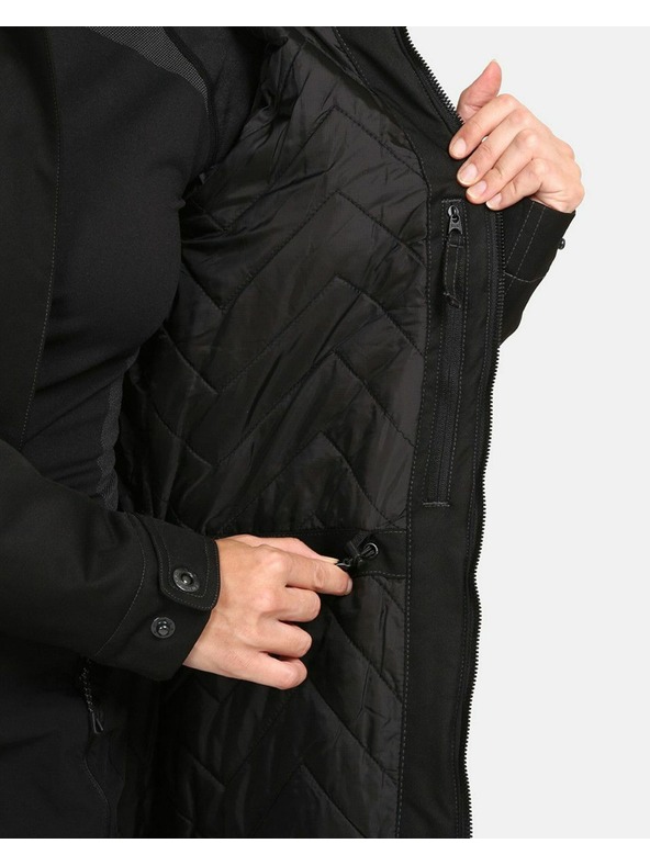 Kilpi Ženski zimski kaput Kilpi PERU-W Black