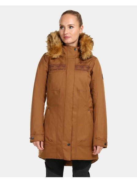 Kilpi Ženski zimski kaput Kilpi PERU-W Smeđa