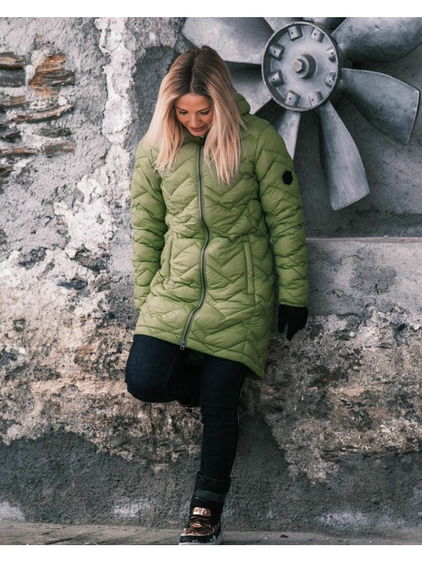 Kilpi Ženski zatopleni kaput Kilpi LEILA-W Zelena