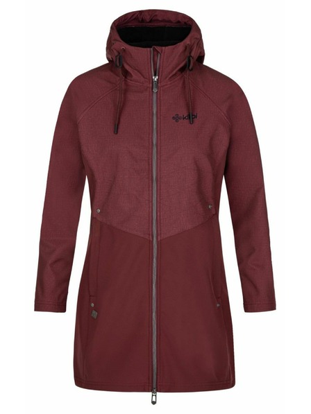 Kilpi Ženski softshell kaput Kilpi LASIKA-W Tamno crvena