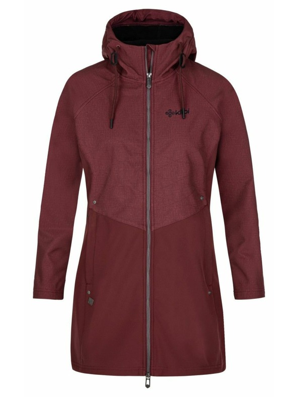 Kilpi Ženski softshell kaput Kilpi LASIKA-W Tamno crvena