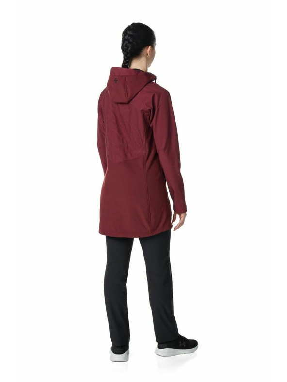 Kilpi Ženski softshell kaput Kilpi LASIKA-W Tamno crvena