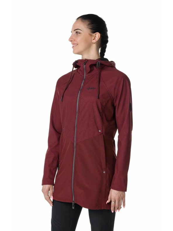 Kilpi Ženski softshell kaput Kilpi LASIKA-W Tamno crvena