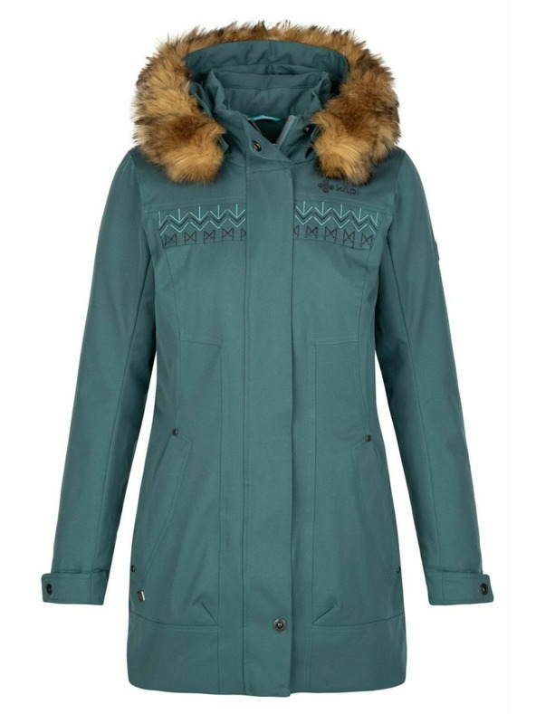 Kilpi Ženski zimski kaput Kilpi PERU-W Tamno zelena
