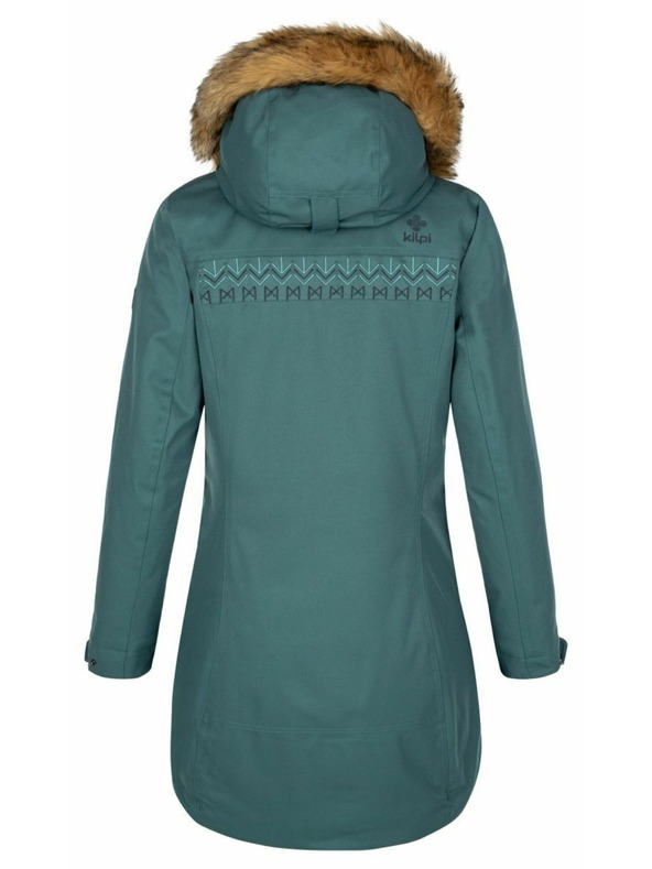 Kilpi Ženski zimski kaput Kilpi PERU-W Tamno zelena
