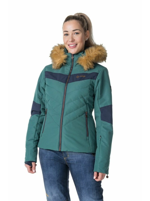 Kilpi Ženska skijaška jakna Kilpi ALISIA-W Tamno zelena