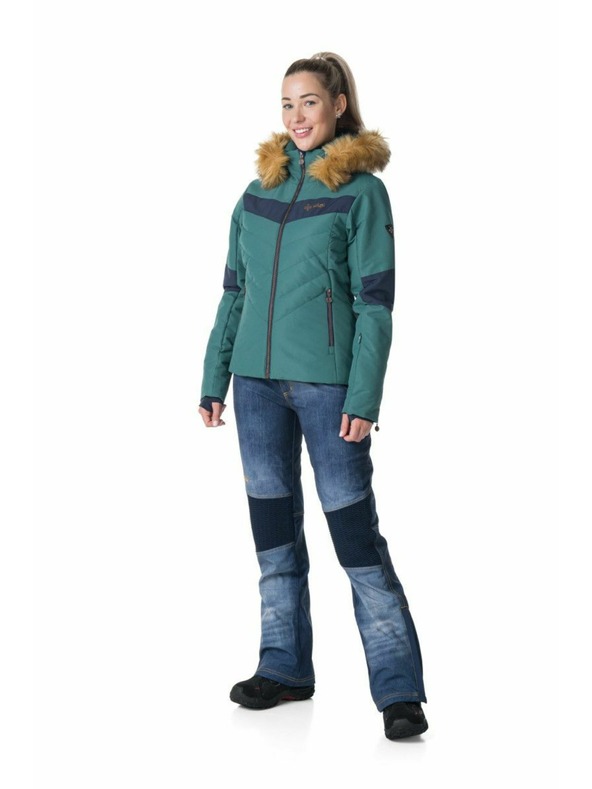 Kilpi Ženska skijaška jakna Kilpi ALISIA-W Tamno zelena