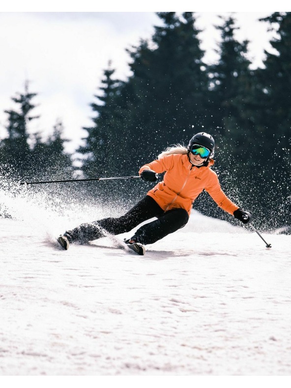 Kilpi Ženska skijaška jakna Kilpi CORTINI-W Koraljna