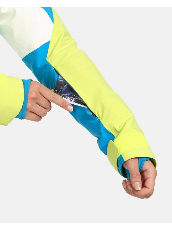 Kilpi Ženska skijaška jakna Kilpi DEXEN-W Svijetlo zelena