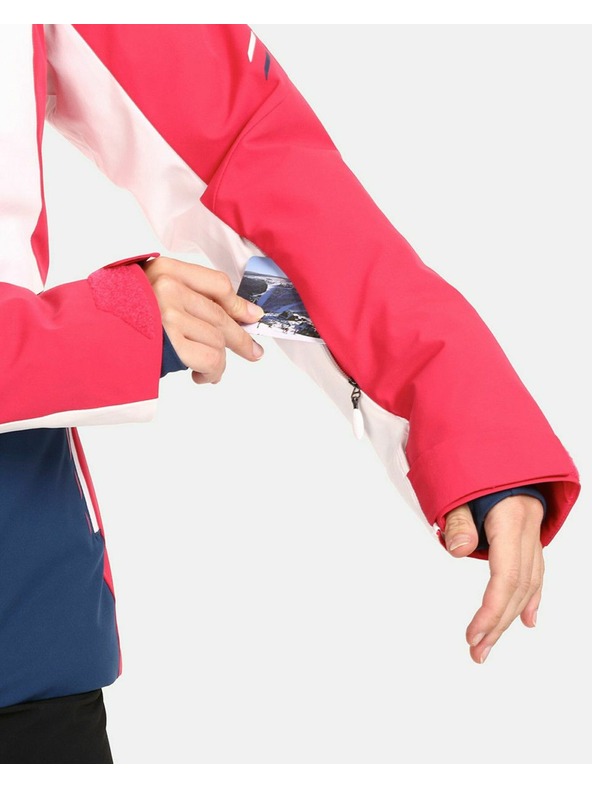 Kilpi Ženska skijaška jakna Kilpi VALERA-W Ružičasta