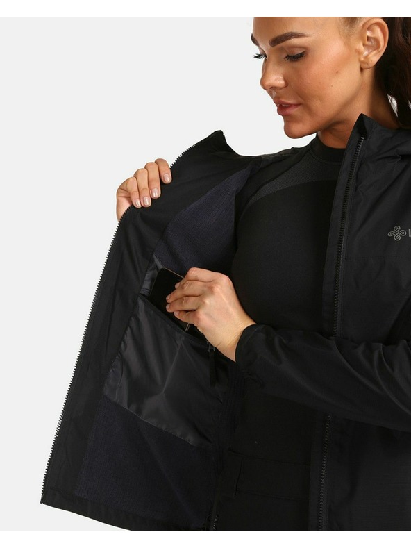 Kilpi Ženska outdoor jakna Kilpi OLVERA-W Crna