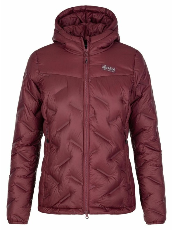 Kilpi Ženska pernata jakna Kilpi ALBERTA-W Tamno crvena