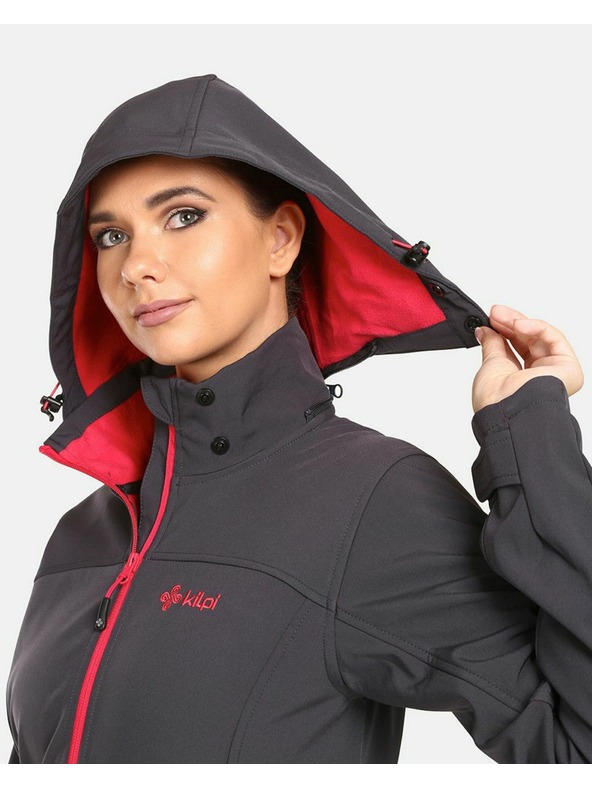 Kilpi Ženska softshell jakna Kilpi RAVIA-W Tamno siva