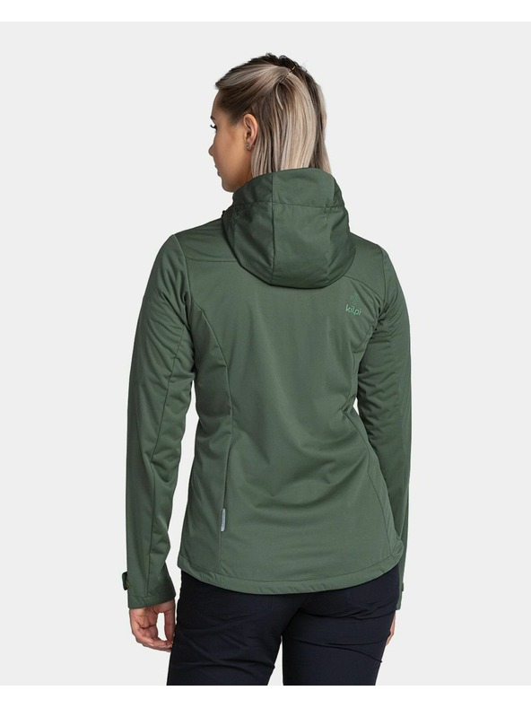 Kilpi Ženska softshell jakna Kilpi BELTRA-W Tamno zelena