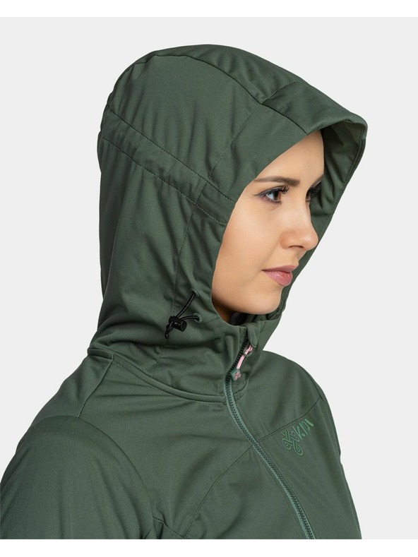Kilpi Ženska softshell jakna Kilpi BELTRA-W Tamno zelena