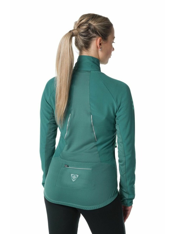 Kilpi Ženska trkaća jakna Kilpi NORDIM-W Tamno zelena
