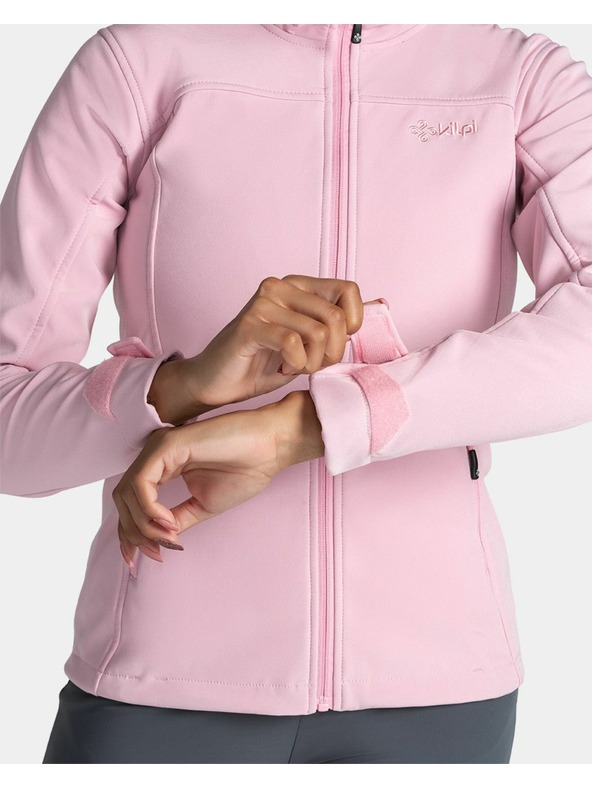 Kilpi Ženska softshell jakna Kilpi RAVIA-W Svijetlo ružičasta