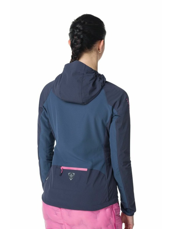 Kilpi Ženska softshell trkaća jakna Kilpi BALANS-W Tamno plava