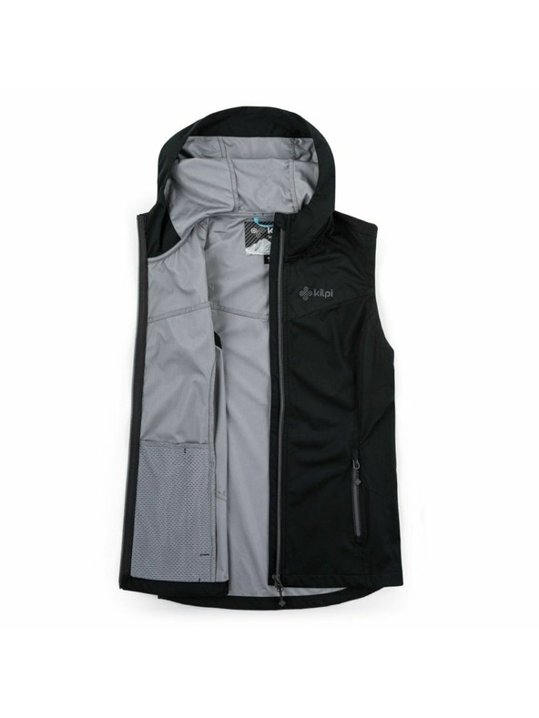 Kilpi Ženska softshell prsluk Kilpi MONILEA-W Crna