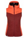 Kilpi Ženska softshell prsluk Kilpi CORTINA-W Tamno crvena