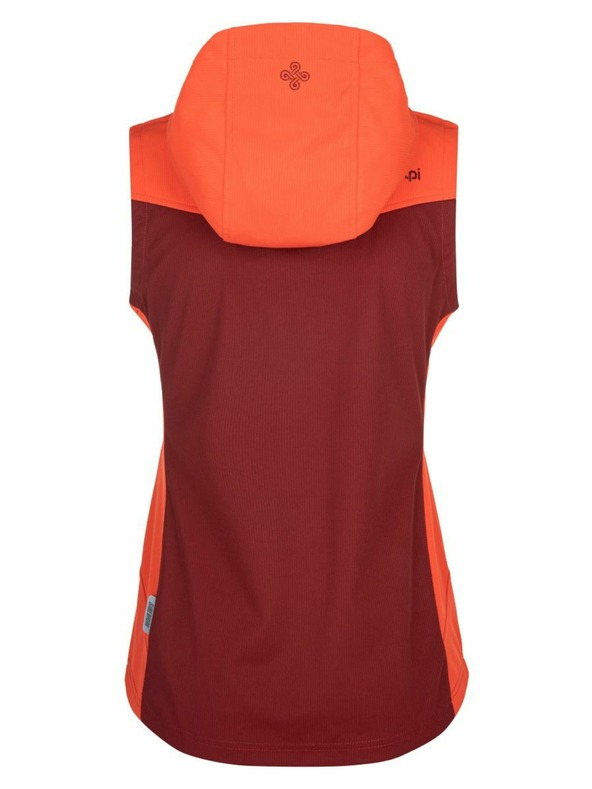 Kilpi Ženska softshell prsluk Kilpi CORTINA-W Tamno crvena