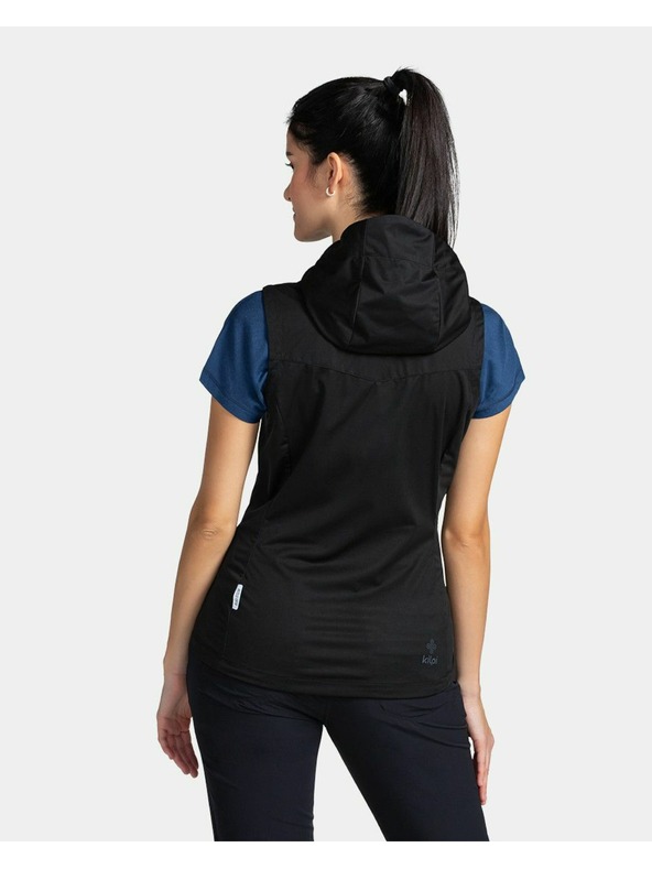 Kilpi Ženska softshell prsluk Kilpi MONILEA-W Crna