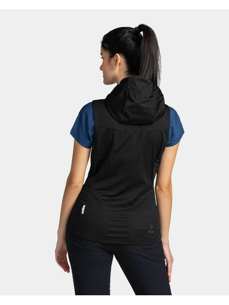 Kilpi Ženska softshell prsluk Kilpi MONILEA-W Crna