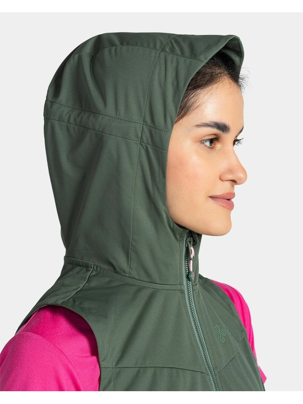 Kilpi Ženska softshell prsluk Kilpi MONILEA-W Tamno zelena