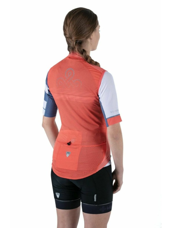 Kilpi Ženska biciklistička prsluk Kilpi FLOW-W Koraljna