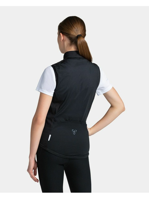 Kilpi Ženska vjetrootporna prsluk Kilpi FLOW-W Crna