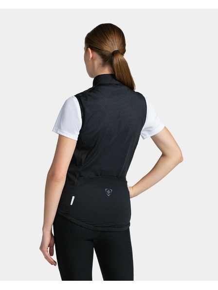Kilpi Ženska vjetrootporna prsluk Kilpi FLOW-W Crna