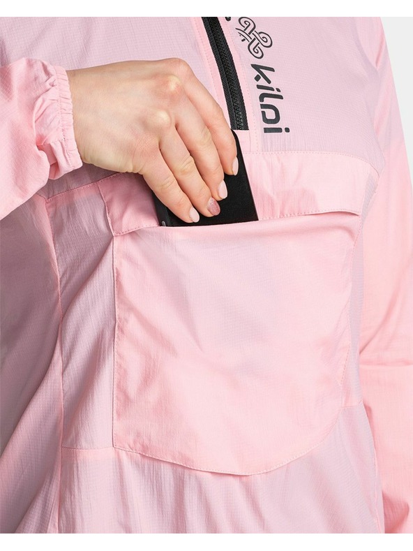 Kilpi Ženska ultra lagana trkaća jakna Kilpi ANORI-W Svijetlo ružičasta