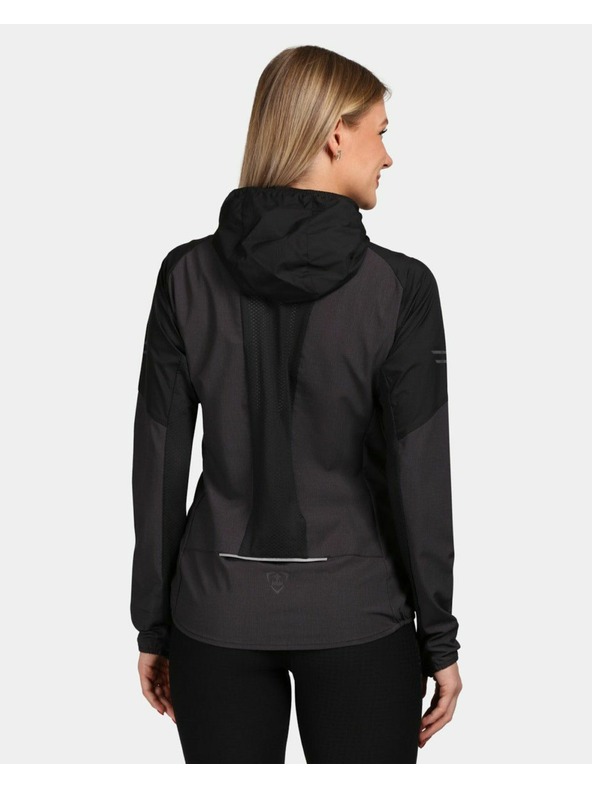 Kilpi Ženska vjetrootporna jakna Kilpi RAYEN-W Crna