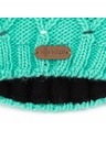 Kilpi Ženska zimska kapa Kilpi CROCHY-W Tirkizna
