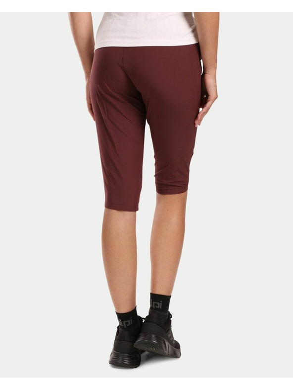 Kilpi Ženske outdoor 3/4 hlačice Kilpi MEEDIN-W Tamnocrvena