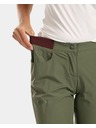 Kilpi Ženske outdoor 3/4 hlačice Kilpi MEEDIN-W Kaki