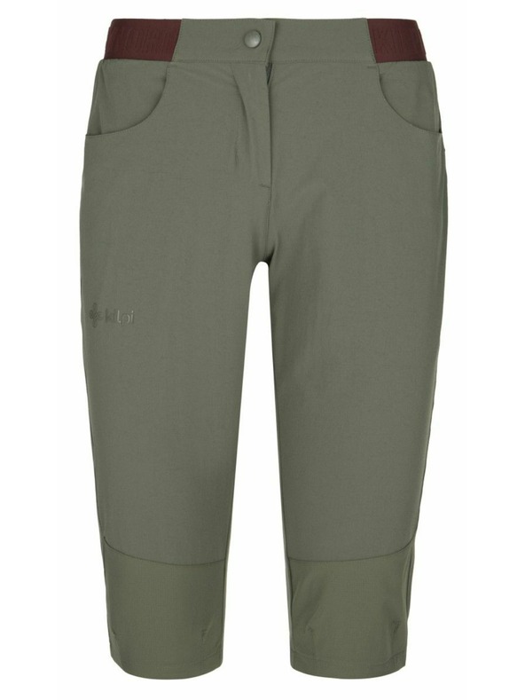 Kilpi Ženske outdoor 3/4 hlačice Kilpi MEEDIN-W Kaki