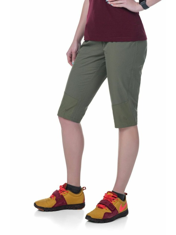 Kilpi Ženske outdoor 3/4 hlačice Kilpi MEEDIN-W Kaki