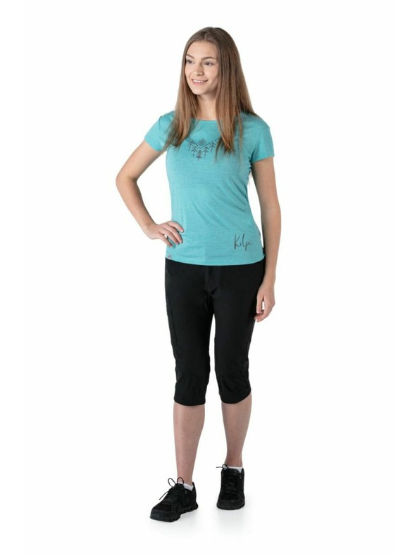 Kilpi Ženske outdoor 3/4 hlačice KILPI OTARA-W Crna