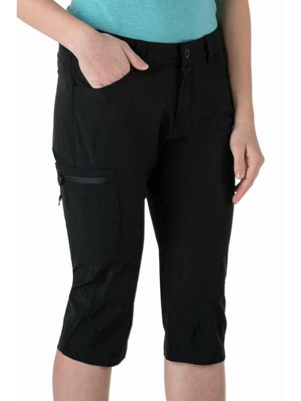 Kilpi Ženske outdoor 3/4 hlačice KILPI OTARA-W Crna