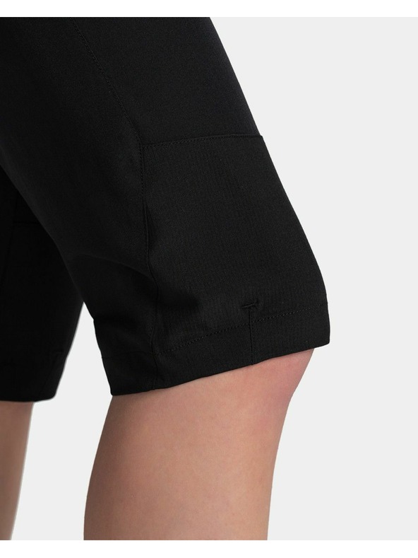 Kilpi Ženske outdoor 3/4 hlačice Kilpi MEEDIN-W Crna