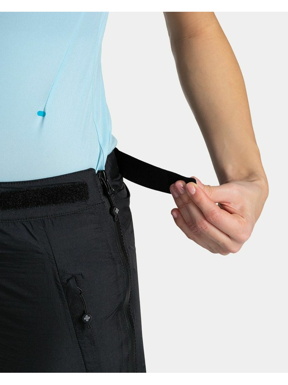 Kilpi Ženske vodootporne outdoor hlačice Kilpi ALPIN-W Crna