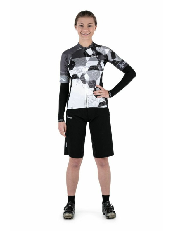 Kilpi Ženske biciklističke kratke hlačice KILPI TRACKEE-W Crna