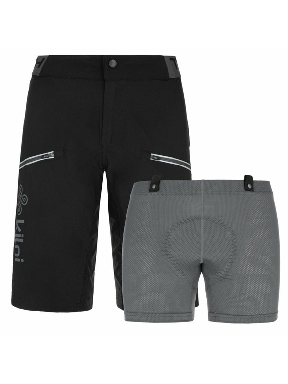 Kilpi Ženske biciklističke kratke hlačice Kilpi TRACKEE-W Crna