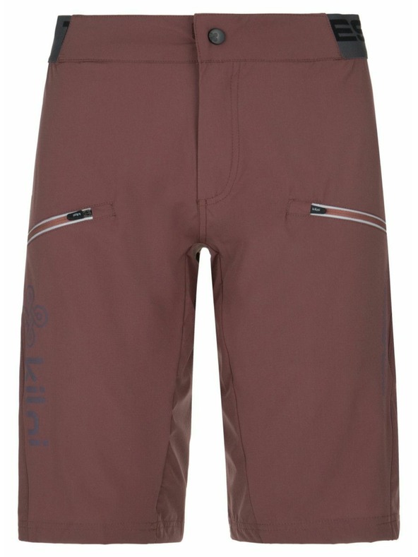 Kilpi Ženske biciklističke kratke hlačice Kilpi TRACKEE-W Tamnocrvena