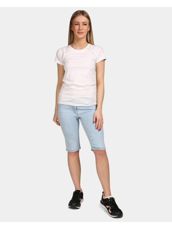 Kilpi Ženske pamučne kratke hlačice Kilpi PARIVA-W Svijetloplava